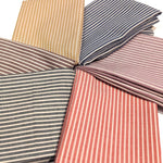 Japanese Shirting Stripes - Fat Quarter Bundle of 6