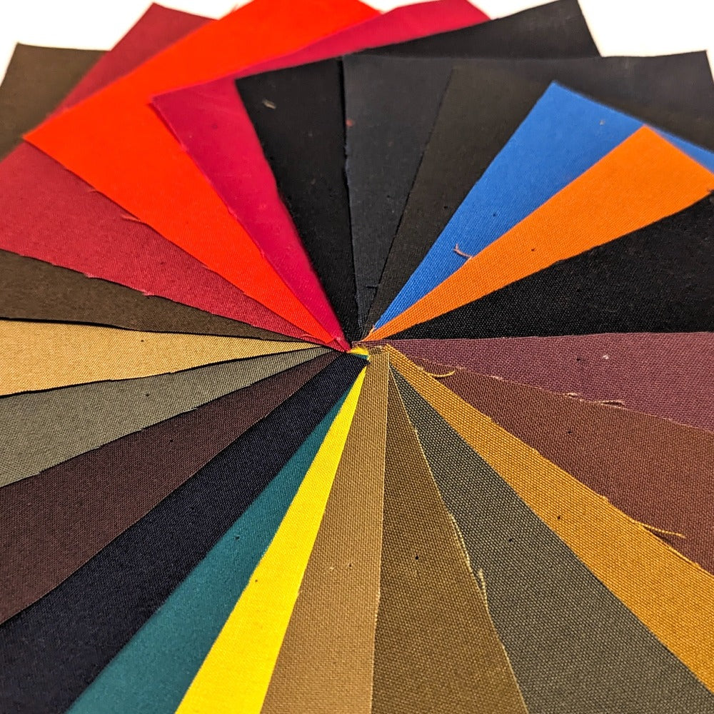 Dry Wax - Waxed Cotton - Swatches