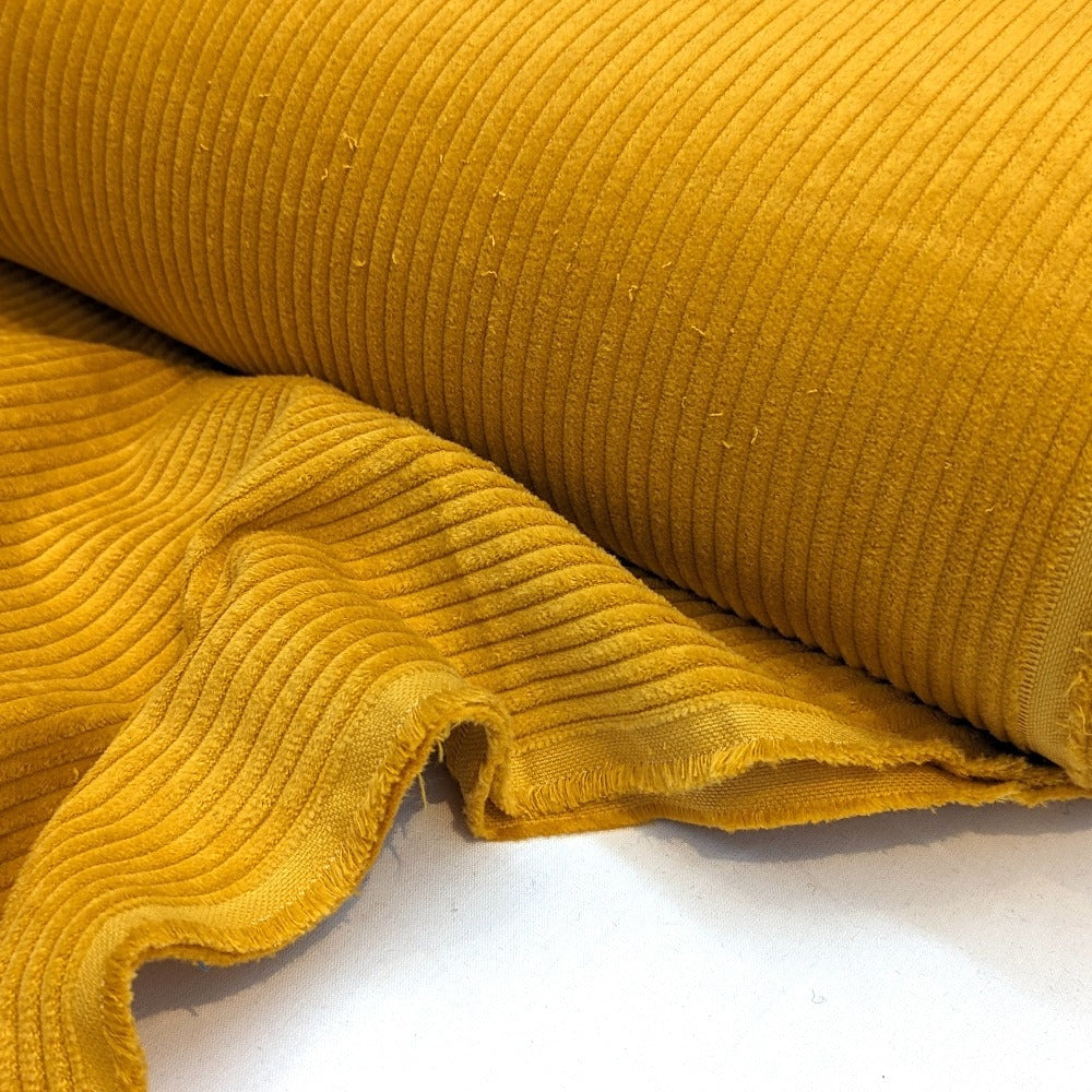 4.5 Wale Washed Corduroy - Sunshine