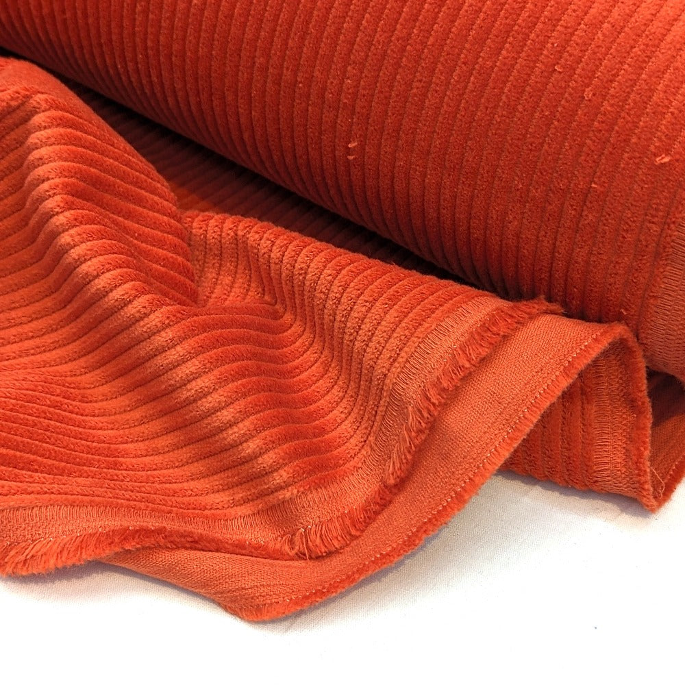 4.5 Wale Washed Corduroy - Orange