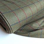 British Wool - Windowpane Check - Hunter - No. 23