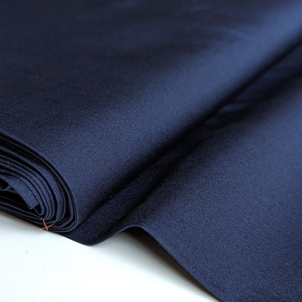 Japanese Shirt-Weight Cotton - Navy 29