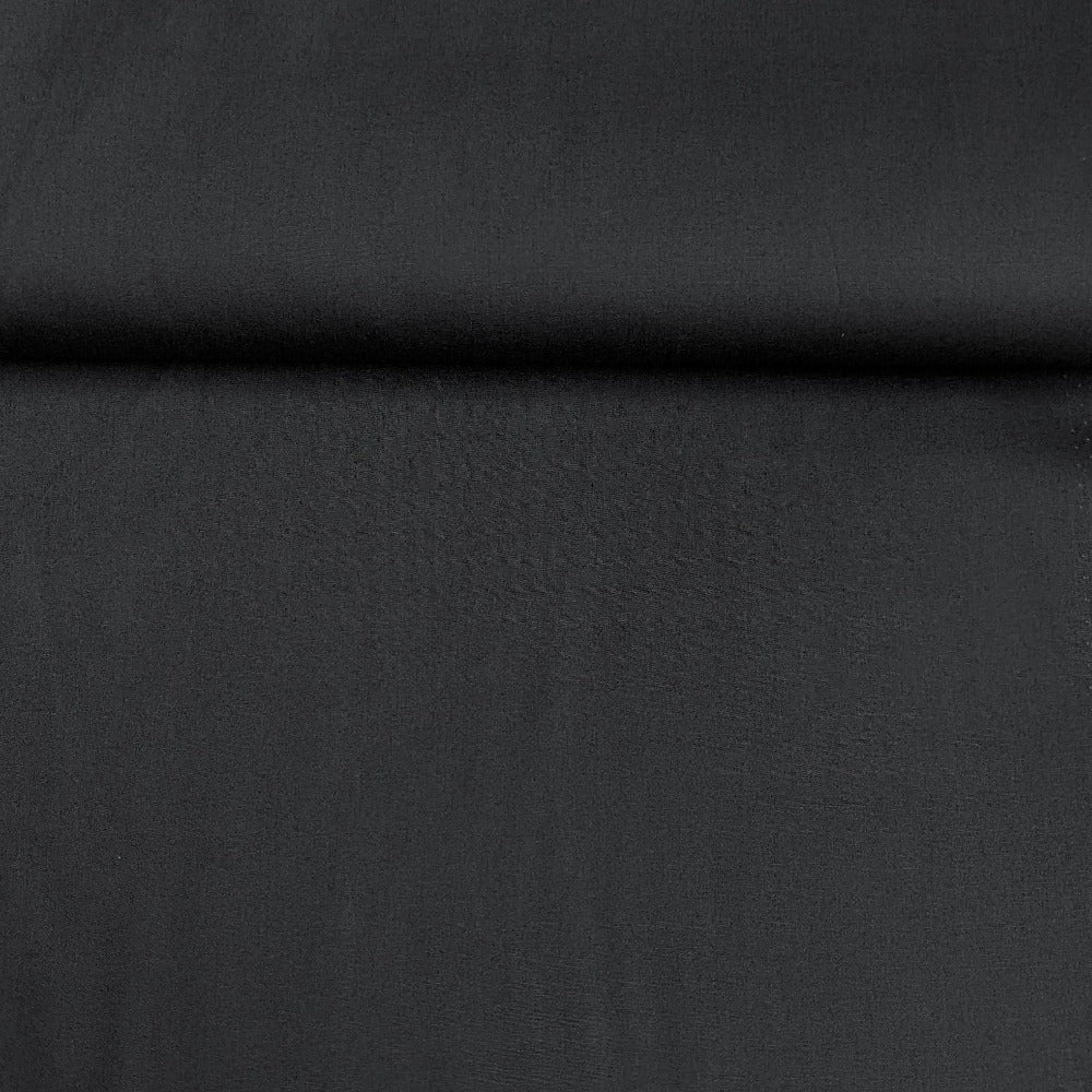 Japanese Shirt-Weight Cotton - Black 30