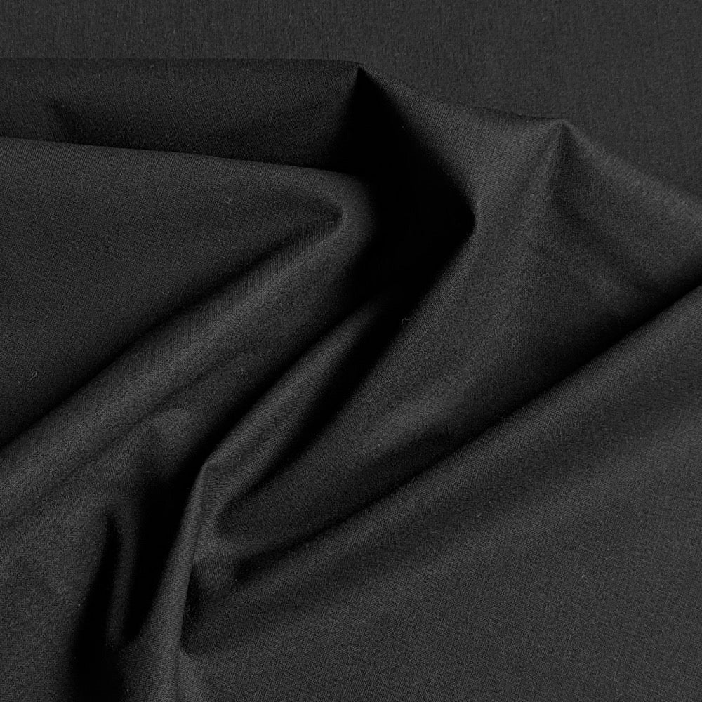 Soft Cotton Plains - Black 75