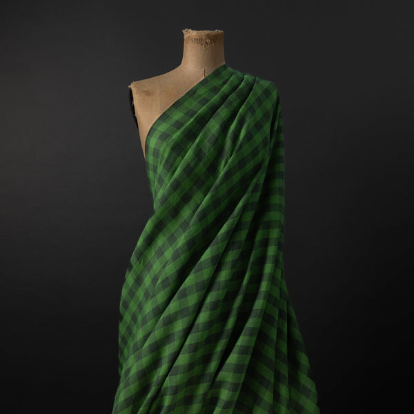 European Linen Gingham - Malachite