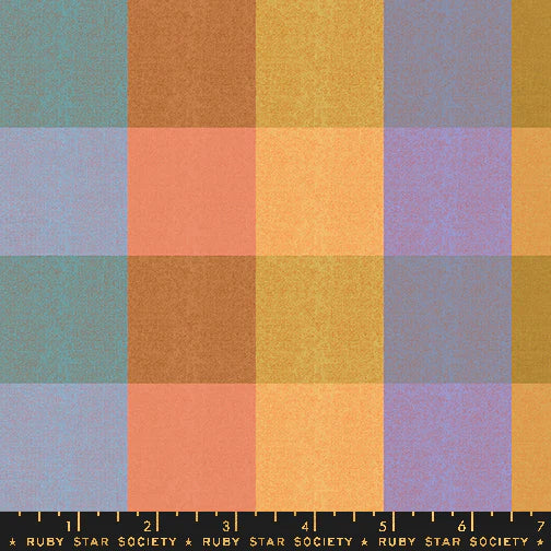 Warp and Weft Wovens - Ruby Star -  Party Dress Plaid - Rose