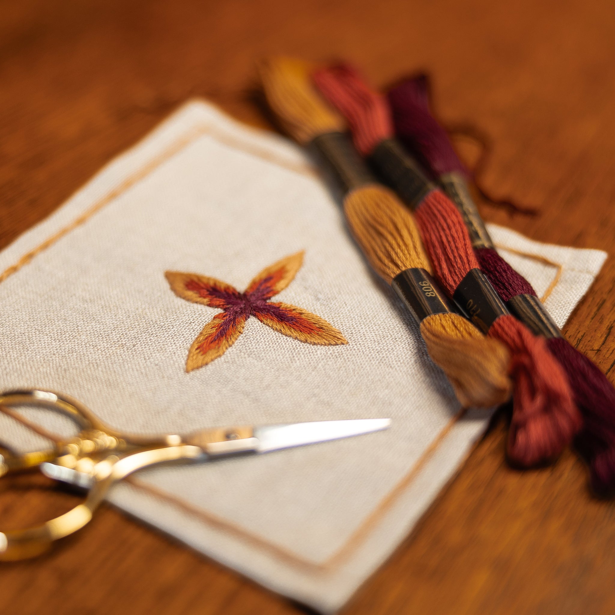 Introduction to Thread Painting Embroidery with Tamsin Lines