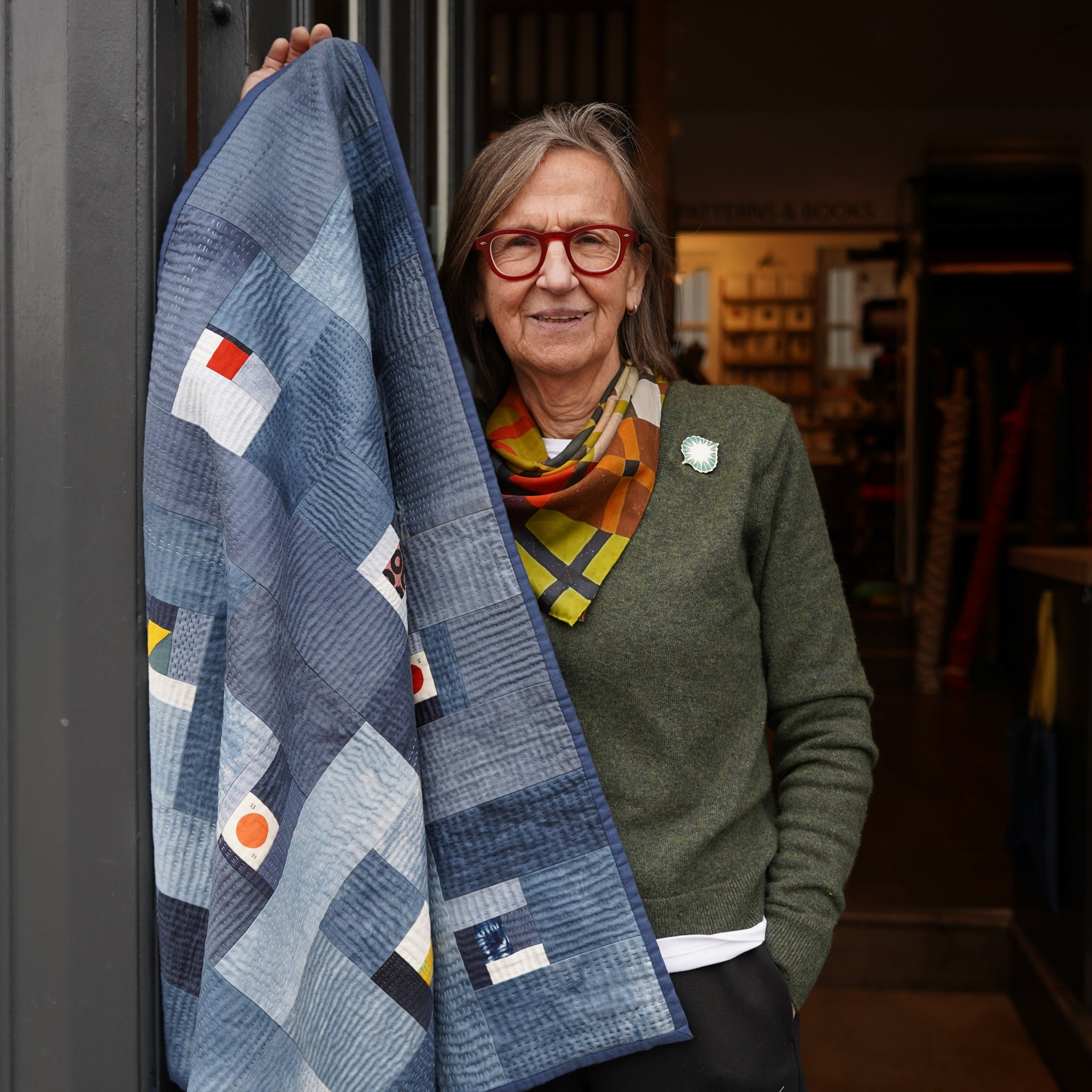 Improvisational Patchwork Workshop - Creative Quilting with Sarah Hibbert