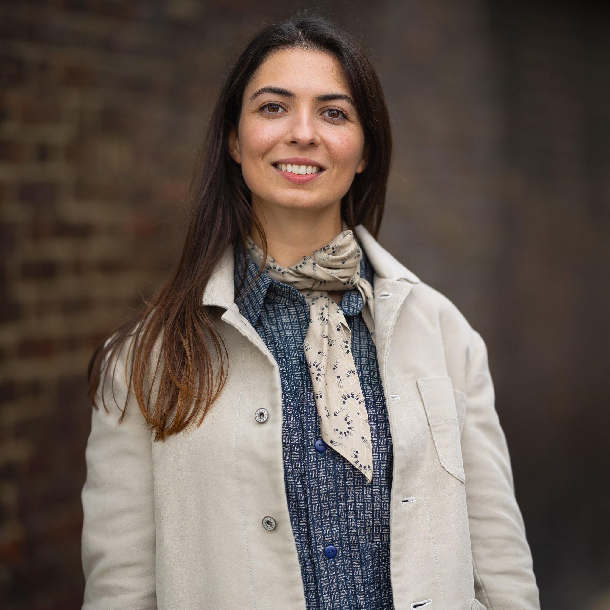 Cotton Moleskin - Rust