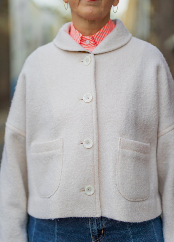 Boiled Wool Sanda Jacket