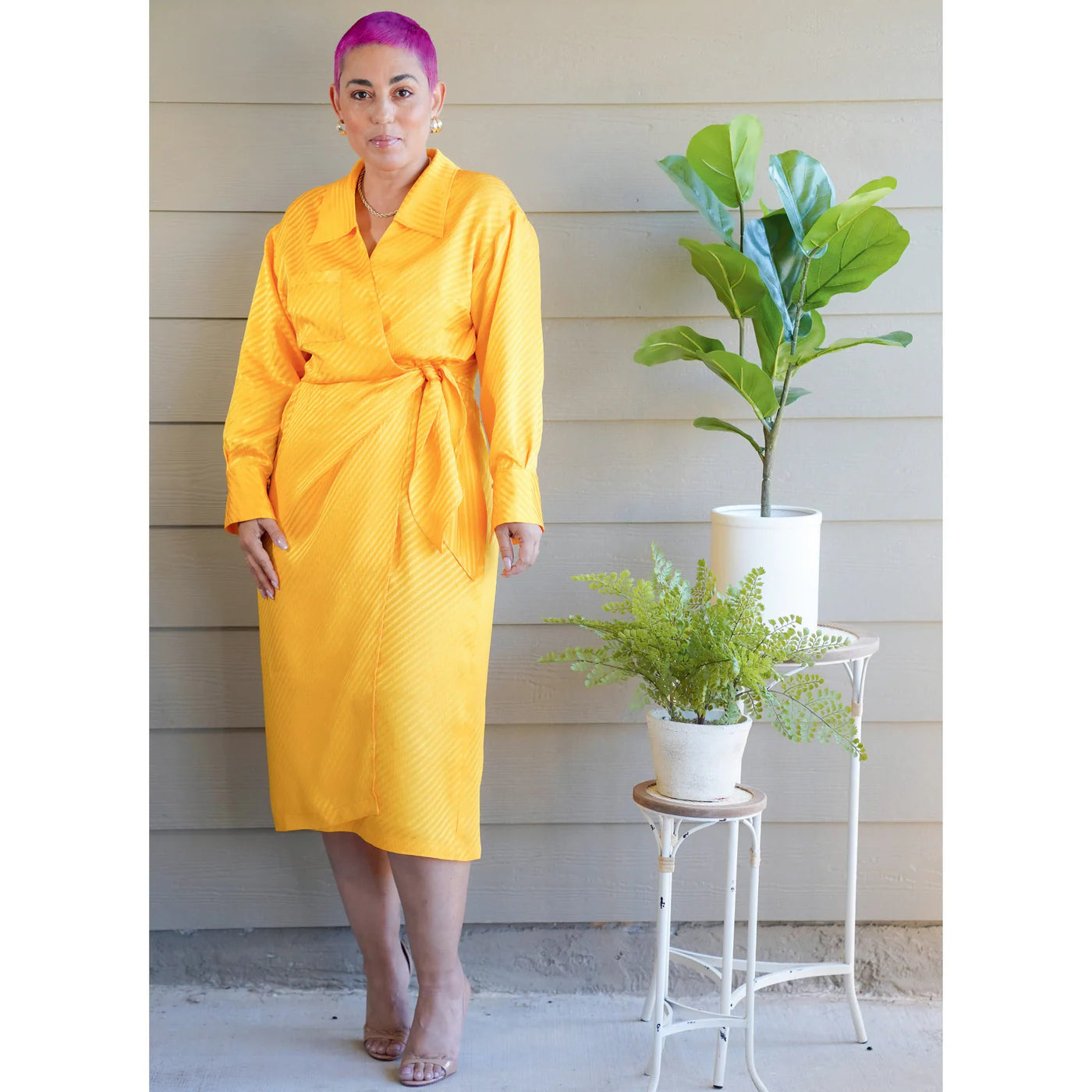 Simplicity 9539 Women's Wrap Dress