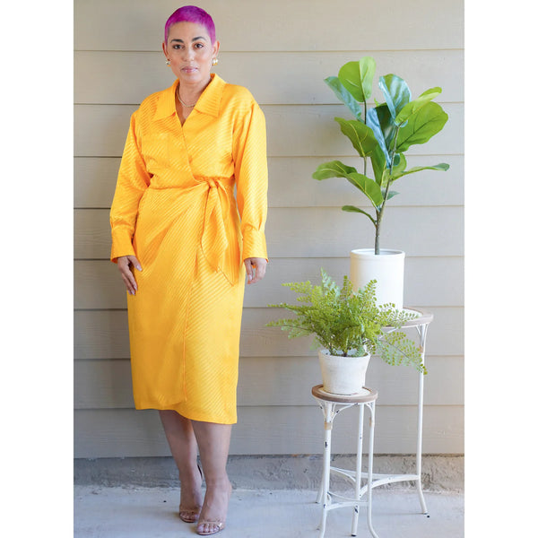 Simplicity 9539 Women's Wrap Dress