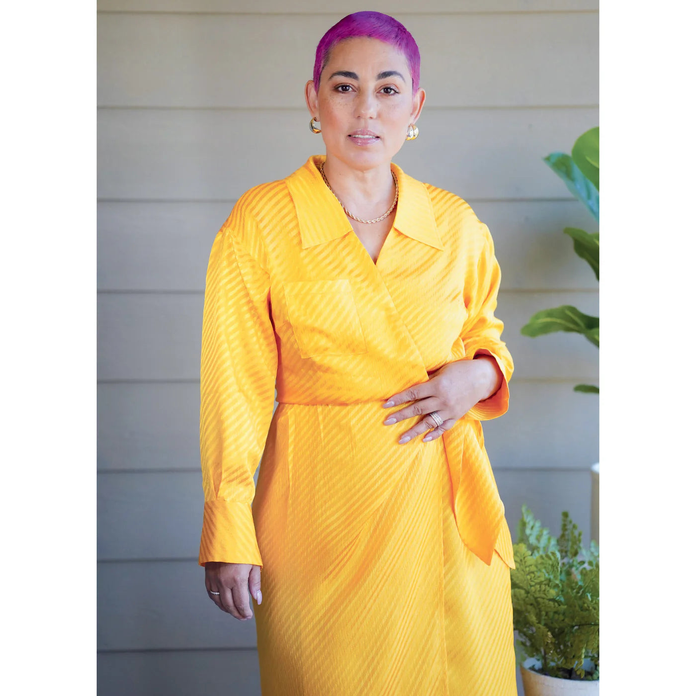 Simplicity 9539 Women's Wrap Dress