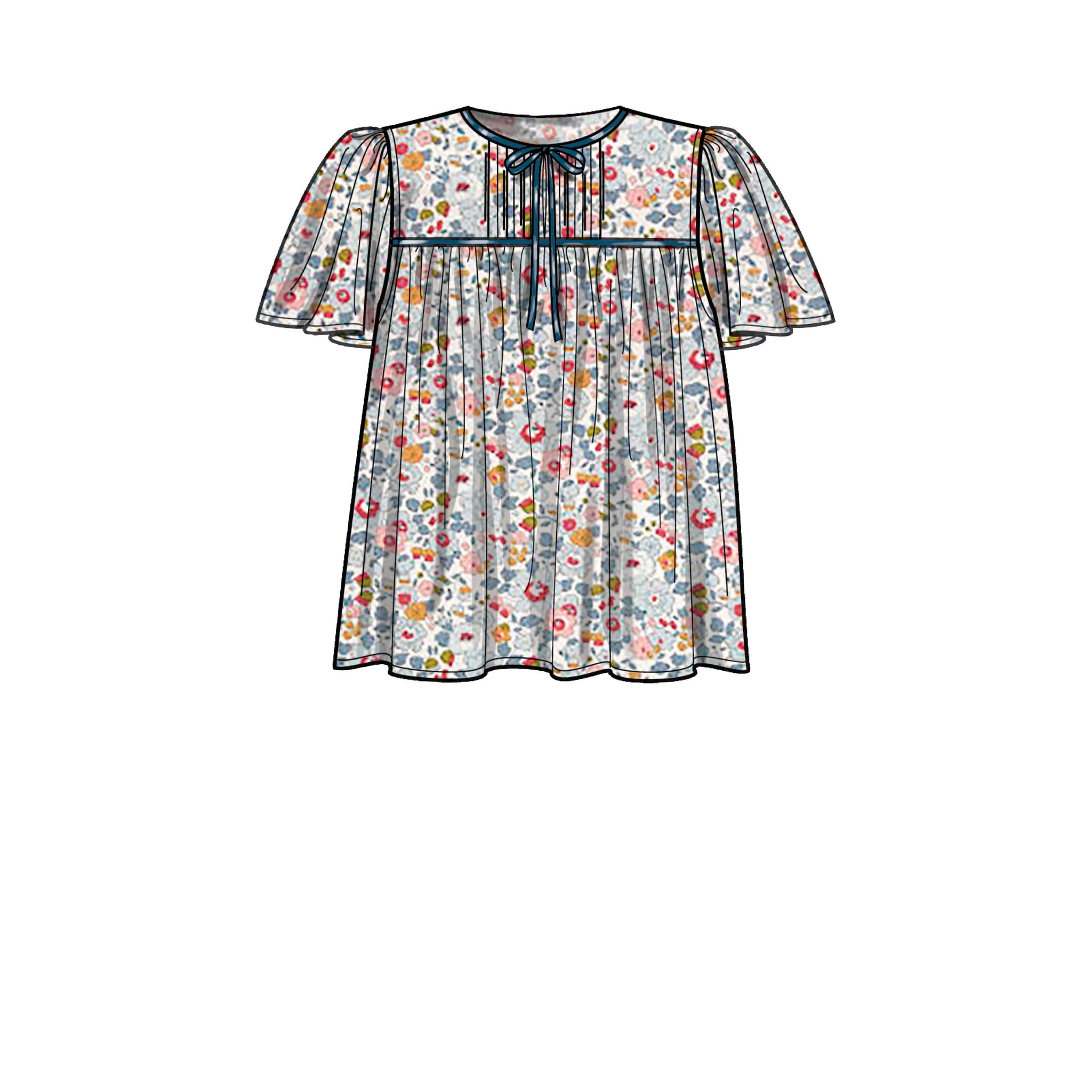 Simplicity - 9546 Women's Frill Shirt