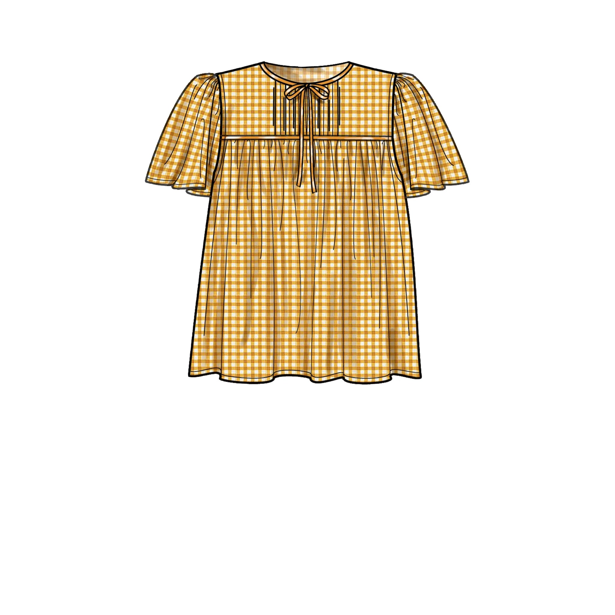 Simplicity - 9546 Women's Frill Shirt