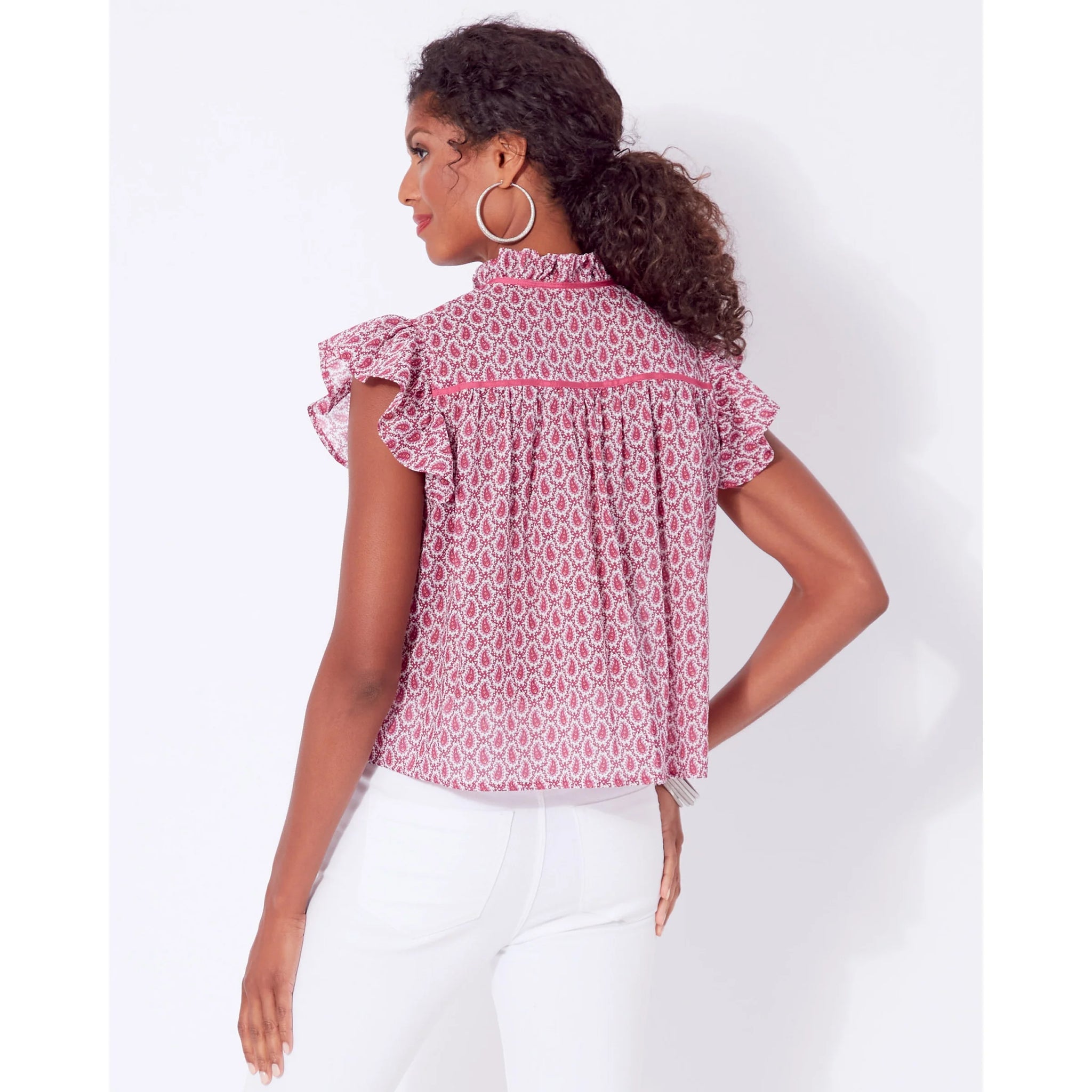 Simplicity - 9546 Women's Frill Shirt