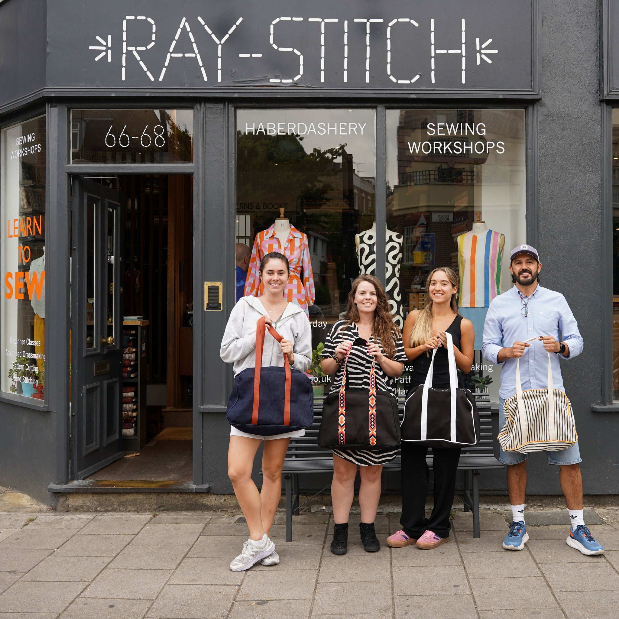 Introduction to Machine Sewing: Make a Lined Holdall in 3 Weekly Sessions