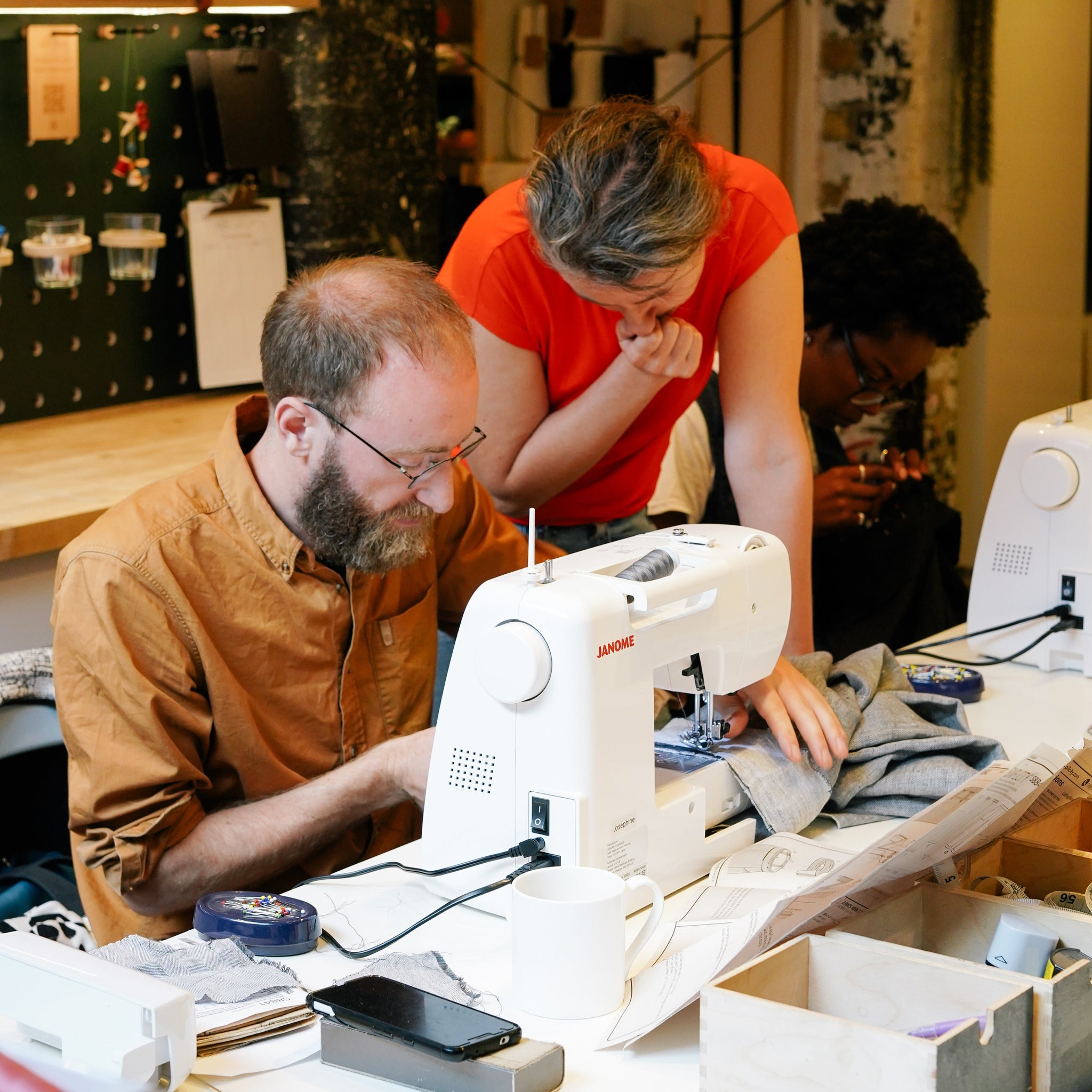 Introduction to Garment Making: Make a Skirt, Dress or Trousers in 3 sessions