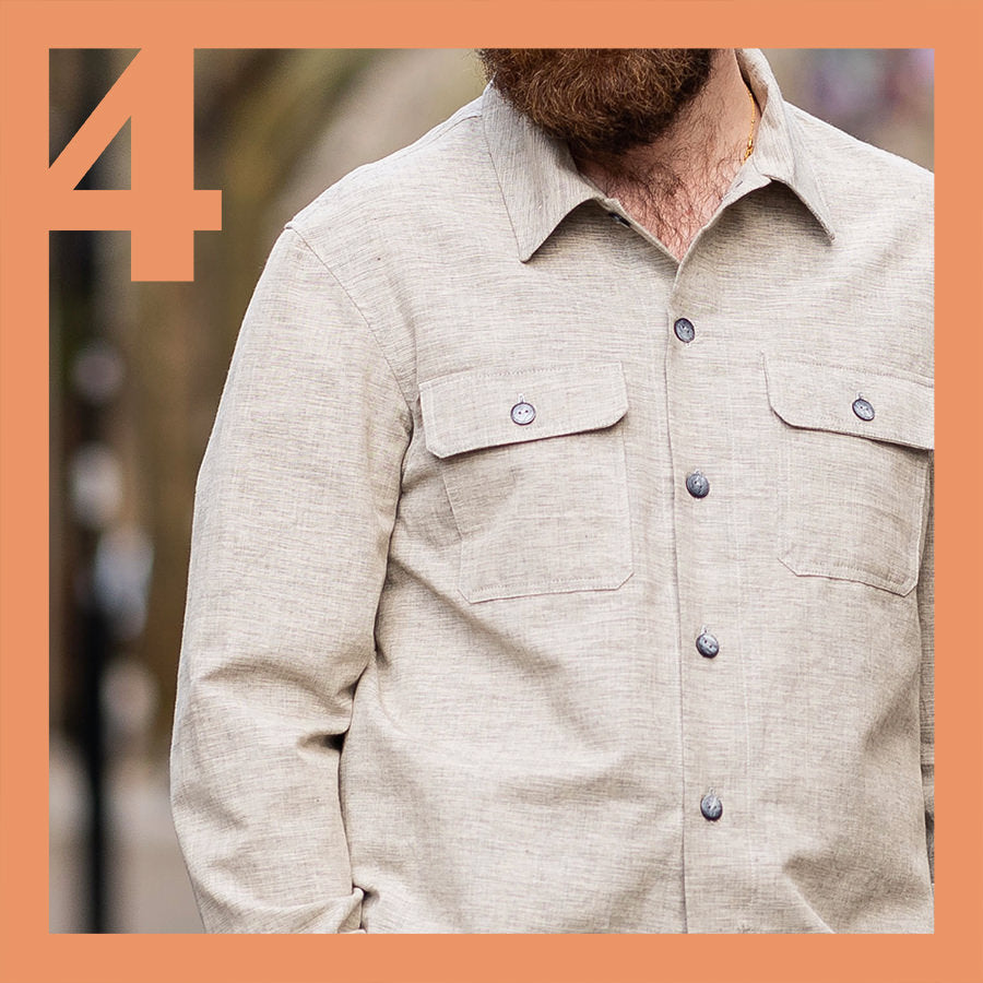 Advanced Garment Making: Button Front Shirt - 3 Weekly Sessions