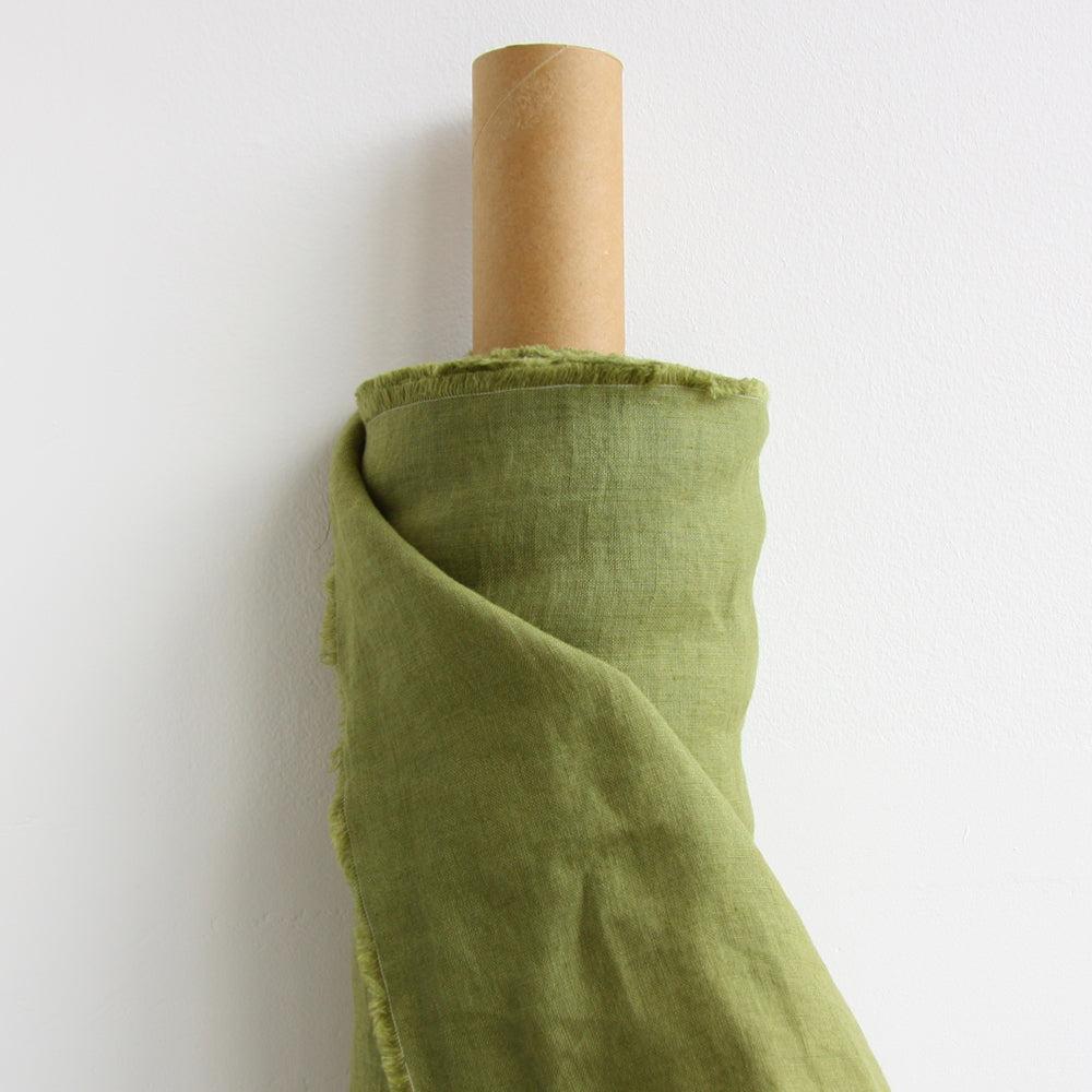 European Washed Linen - Sage