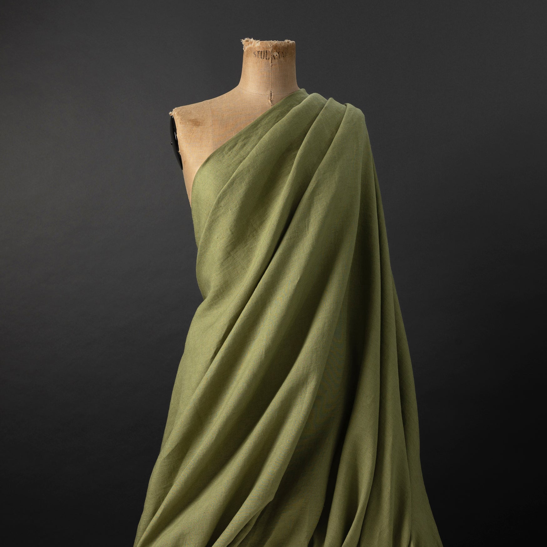 European Washed Linen - Sage