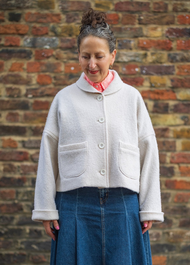 Boiled Wool Sanda Jacket