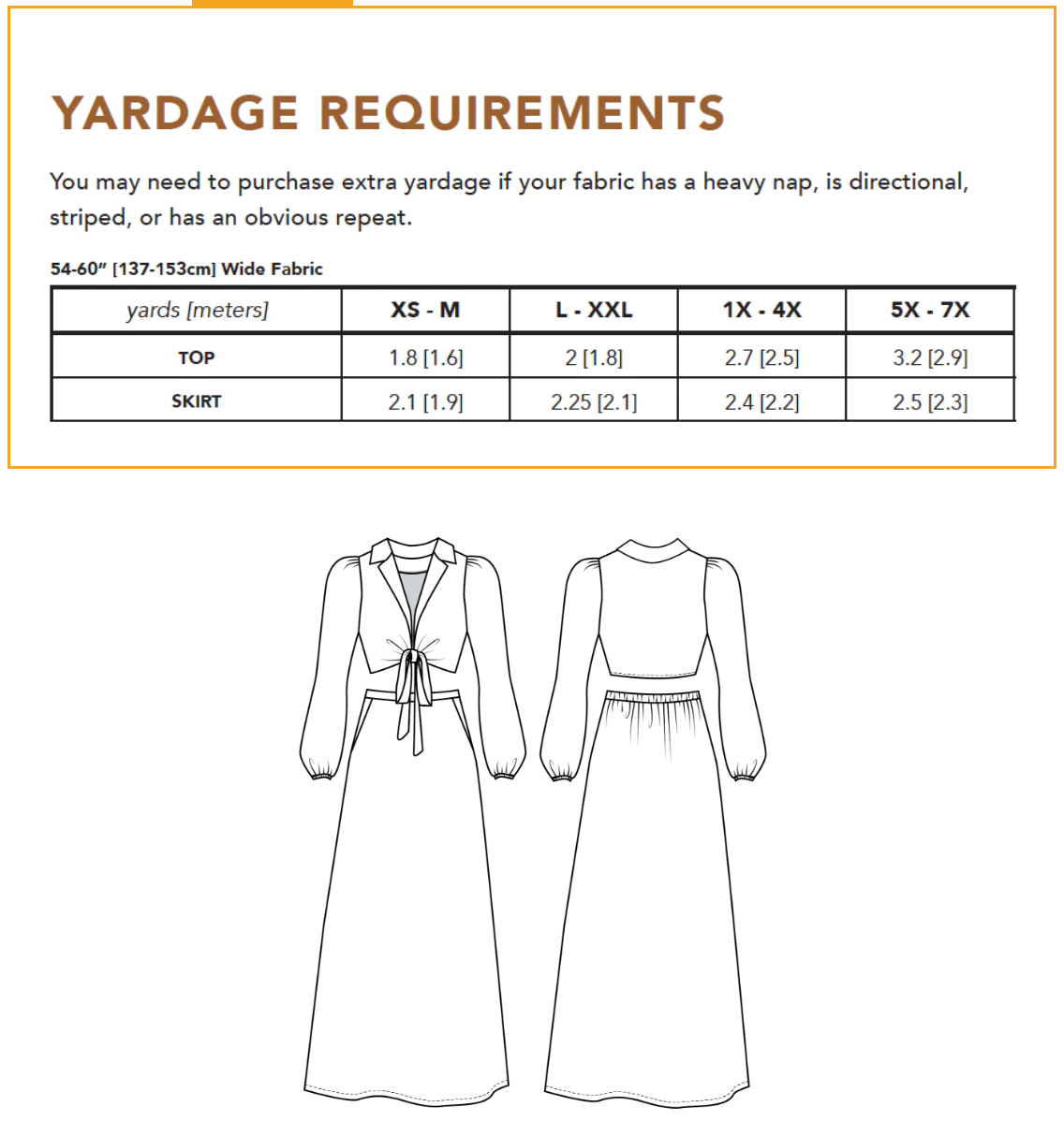 Friday Pattern Co. - The Saturday Skirt Set