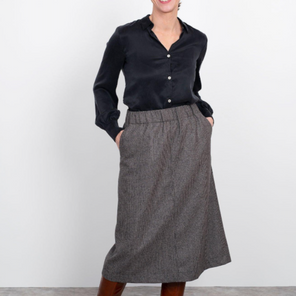 The Assembly Line - A-Line Midi Skirt