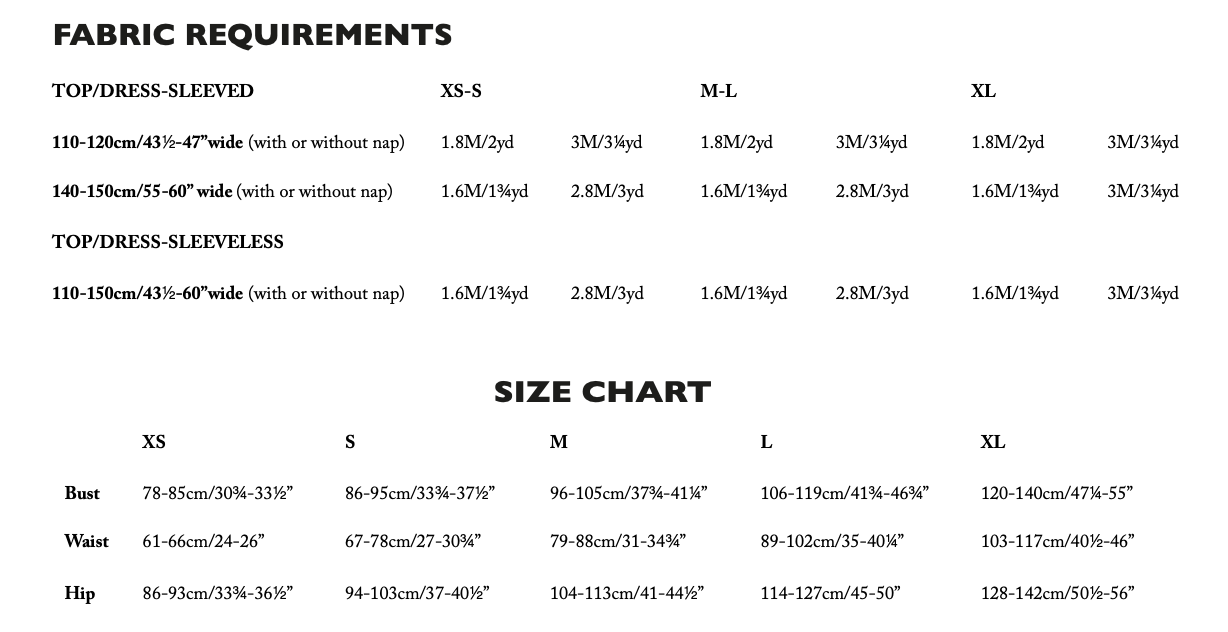 Merchant & Mills - The Clover Top and Dress