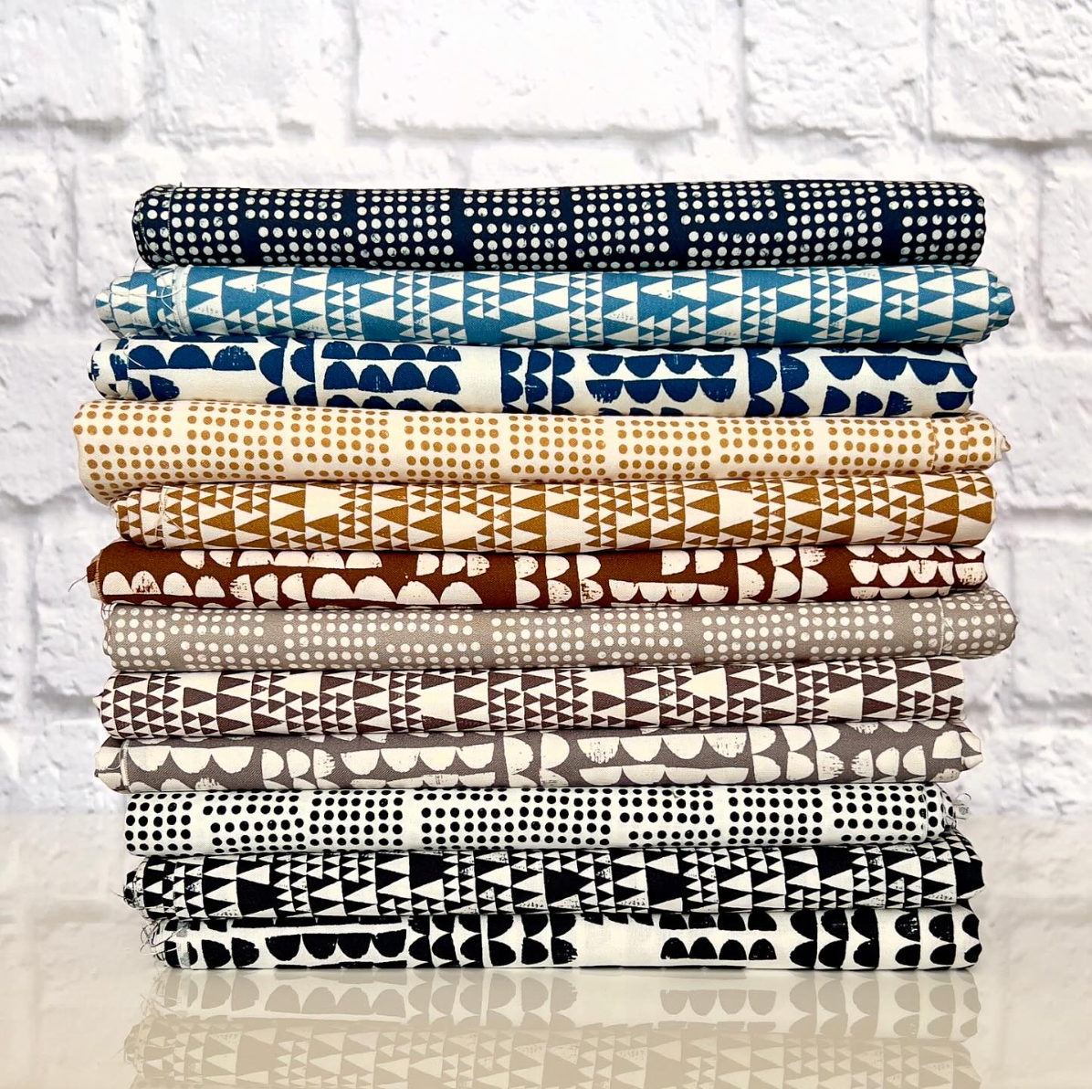 Printed Organic Cotton Poplin - Upwards from Imprint by Eloise Renouf - Black