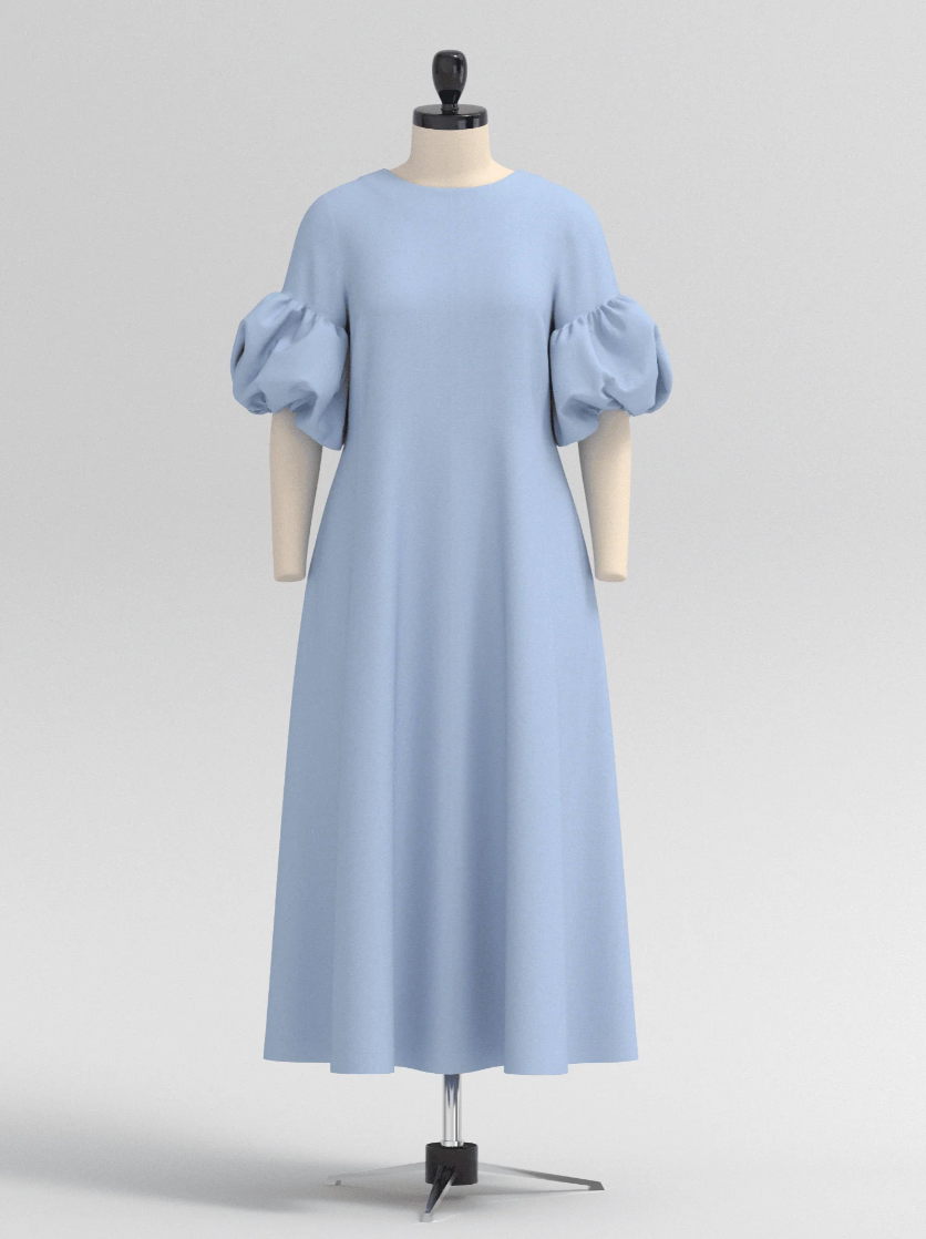 The Assembly Line - Balloon Sleeve Dress