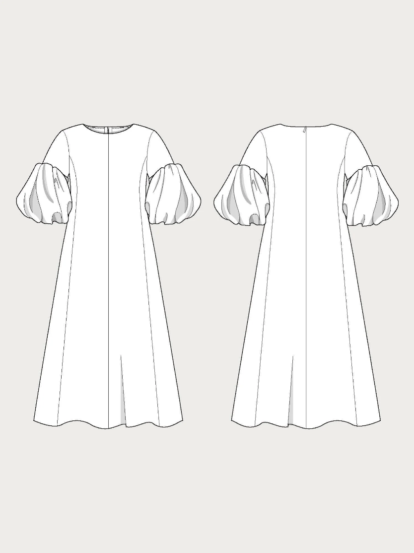 The Assembly Line - Balloon Sleeve Dress