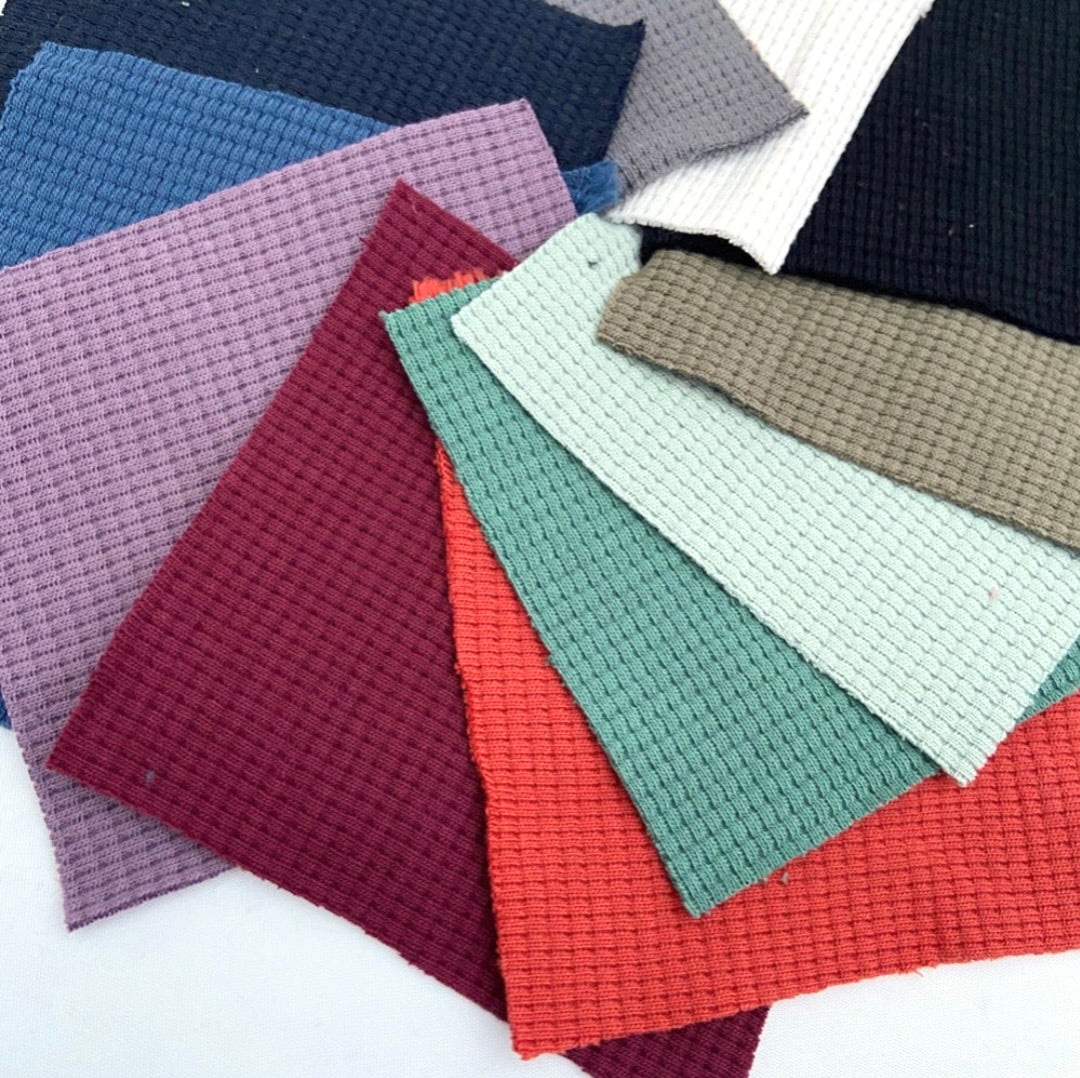 Waffle Jersey - Swatches