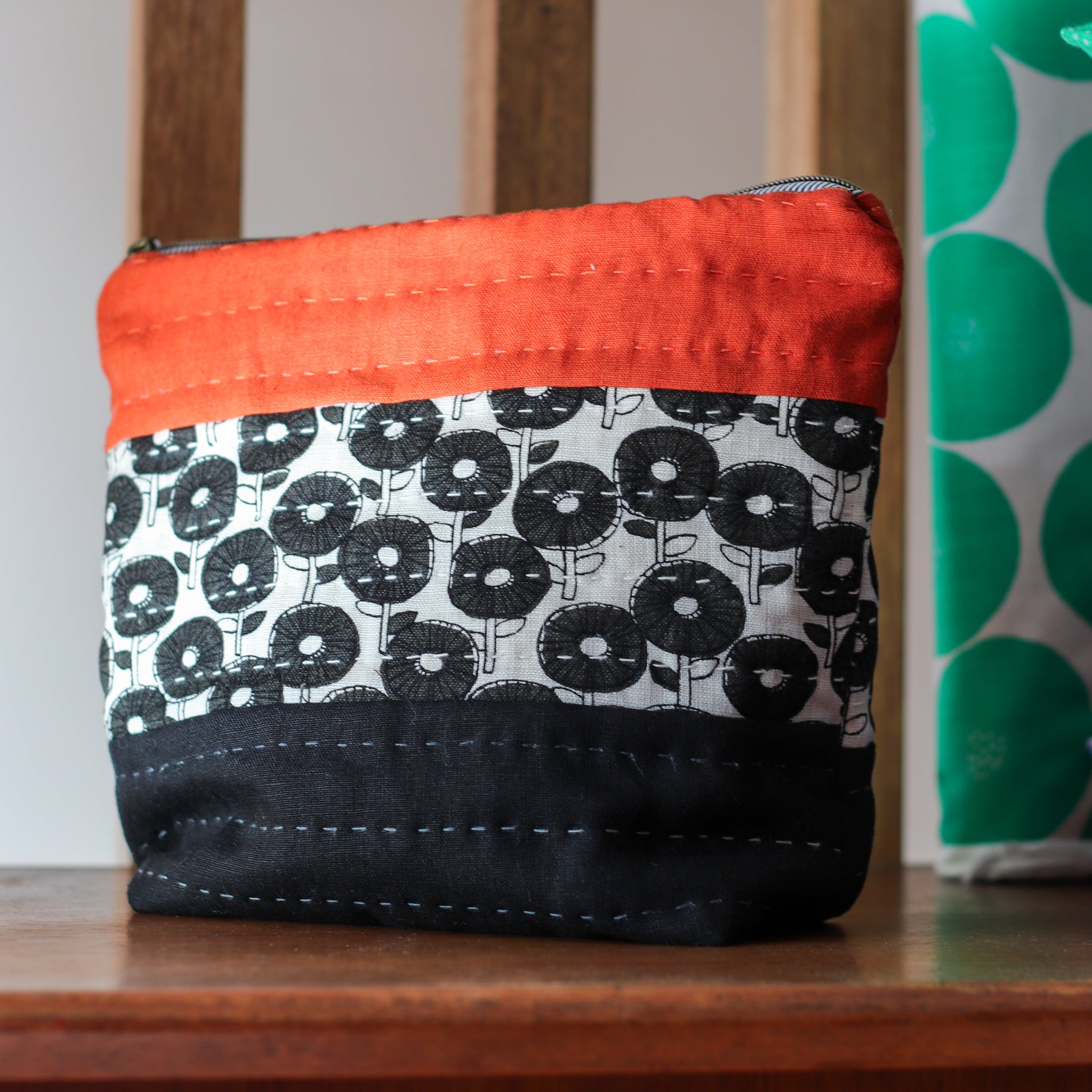 Hand Quilted Zip Top Pouch Workshop with Sarah Hibbert