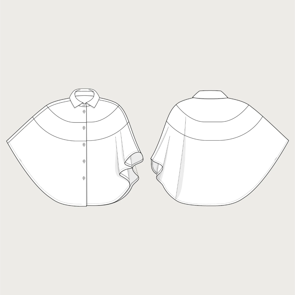 The Assembly Line - Poncho Shirt