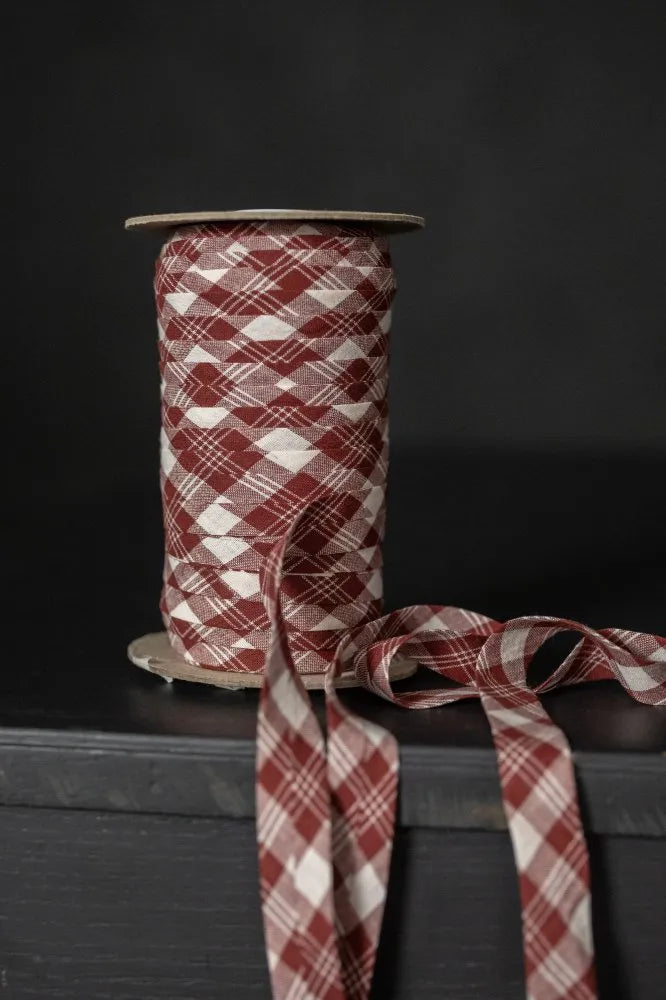 Merchant & Mills  Cotton Bias Binding 20mm - Bakewell Check