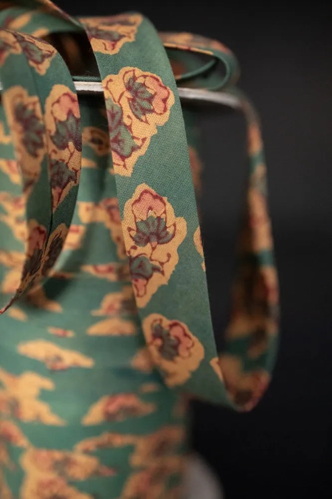 Merchant & Mills  Cotton Bias Binding 20mm - Jardin Azure