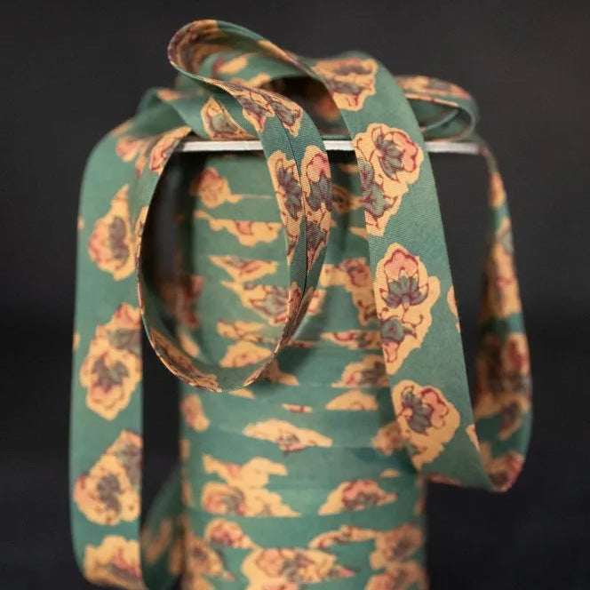 Merchant & Mills  Cotton Bias Binding 20mm - Jardin Azure