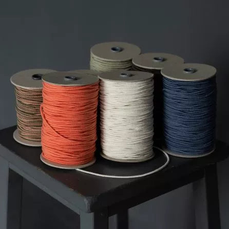 Merchant & Mills - Recycled Cotton Elastic Cord - 3mm - Pale Fern