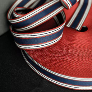 Stripe Strap Webbing 40mm - Trinian Royal