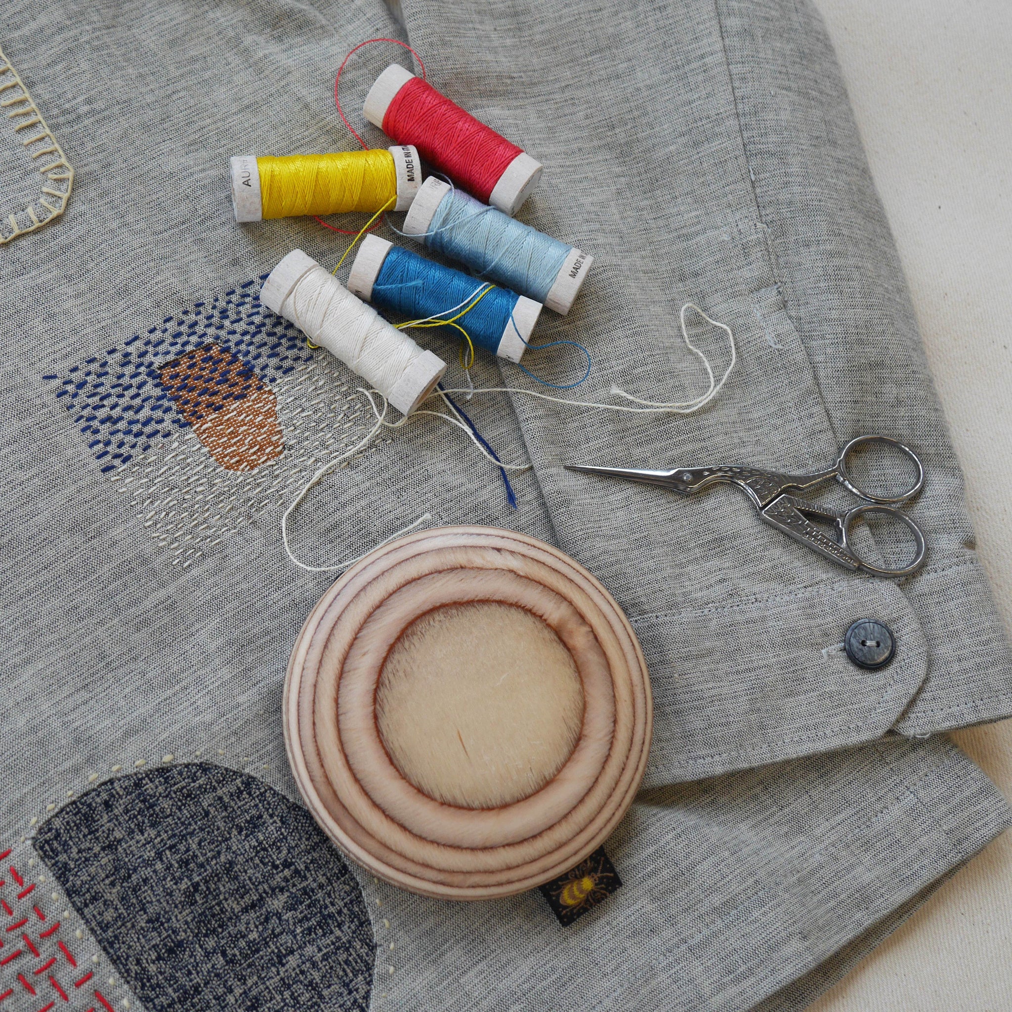 The Visible Mending Workshop with Stitch School
