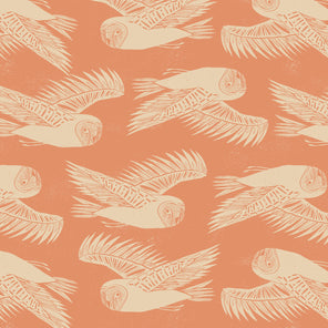 Printed Lightweight Canvas - Twin Hills - Berry