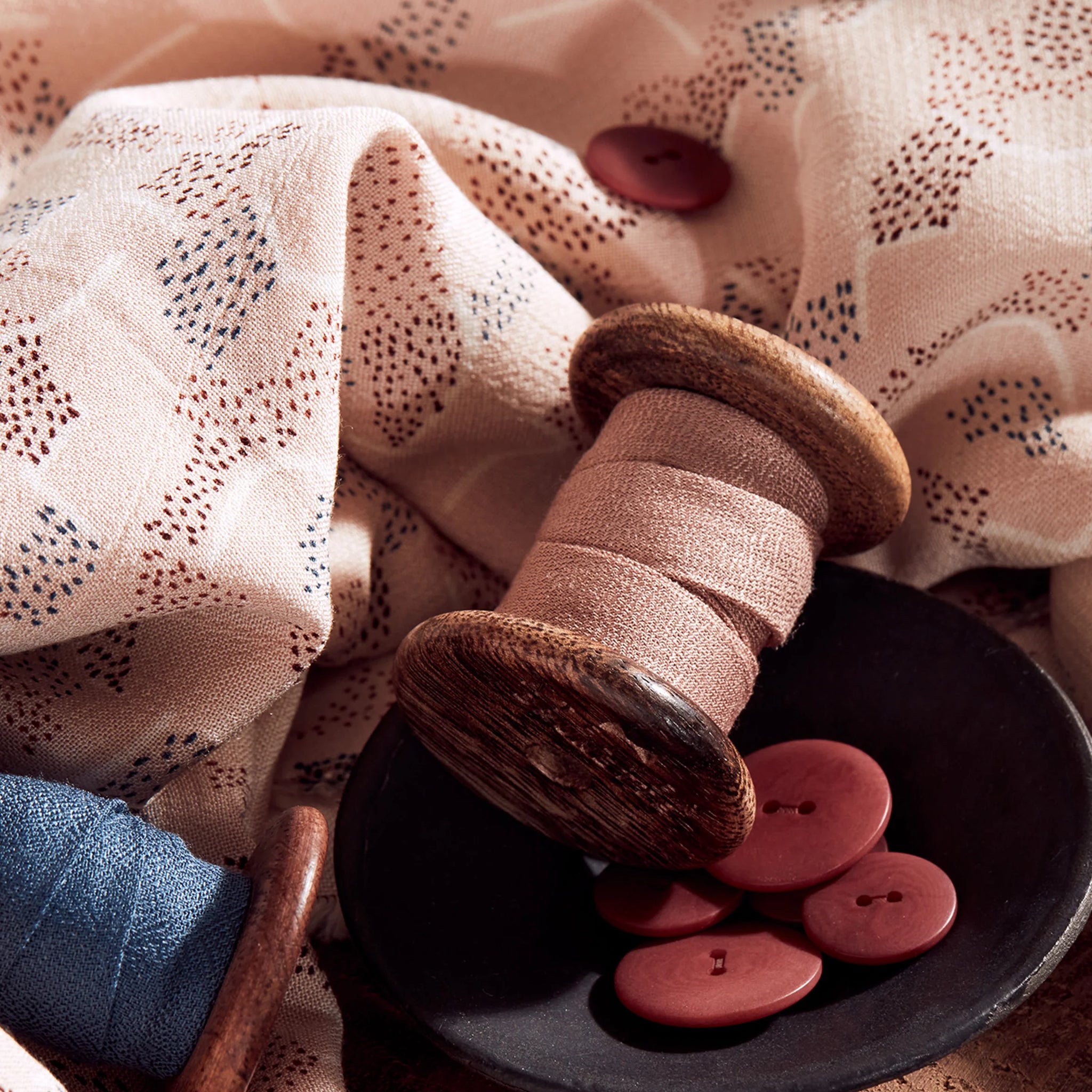 Atelier Brunette - Printed Viscose - Vera Blush