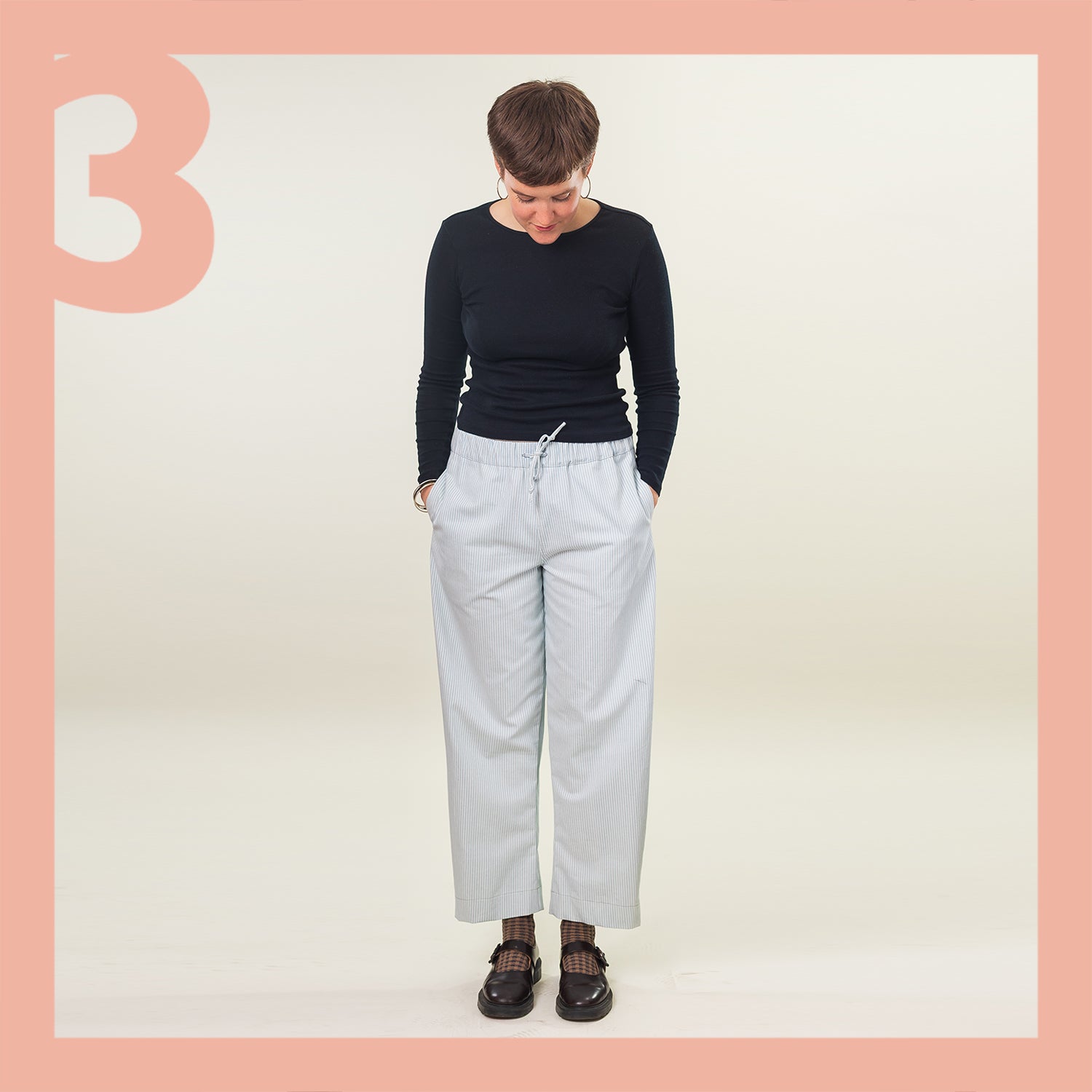 Stitch Elasticated Waist Trousers or Shorts