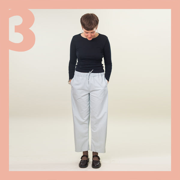Stitch Elasticated Waist Trousers or Shorts