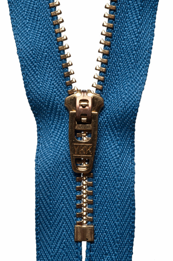 Brass Jeans Zip - Slate 145
