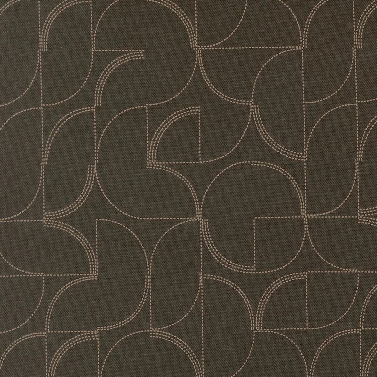 Printed Cotton Poplin - Mira - Echo - Onyx