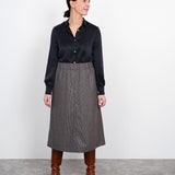 The Assembly Line - A-Line Midi Skirt