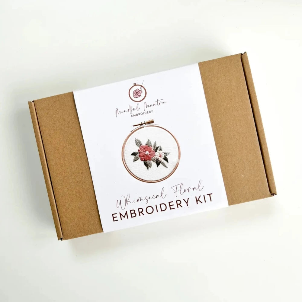 Embroidery Kit - Whimsical Florals