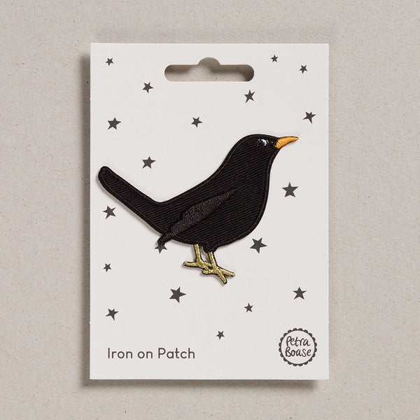Iron-On Patch - Black Bird